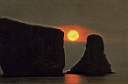 clair de lune sur le rocher Perc�