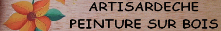 en Ard�che, Linda une sympathique artiste...