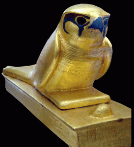 le Dieu Faucon - Horus  d'apr�s le superbe site du Dr Aly Abara ...