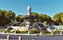 La fontaine du cours Mirabeau � Aix