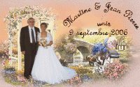 Mariage de Martine et Jean Pierre le 9/9/06