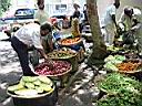 march� aux l�gumes � Pereybere