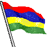 drapeau de l'ile Maurice (r�public of Mauritus) 