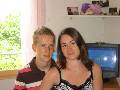 Remy et Christie en juin 2007