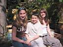de gauche � droite Charlotte, Alexis et Roxane en 2006 !