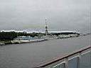 arriv�e au port de Moscou 