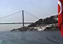 Le pont suspendu sur le Bosphore