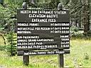 entr�e de North Rim grand canyon national park photo xl