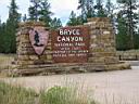 entr�e de Bryce Canyon