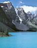 Lac Moraine en Alberta 